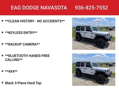 Used 2020 Jeep Wrangler Unlimited Sport S AWD/4WD image 4