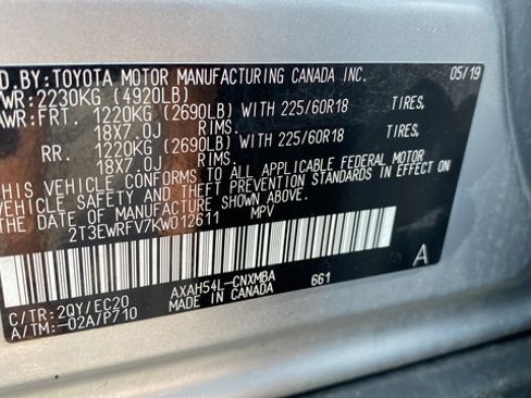 Used 2019 Toyota RAV4 XSE AWD/4WD image 27