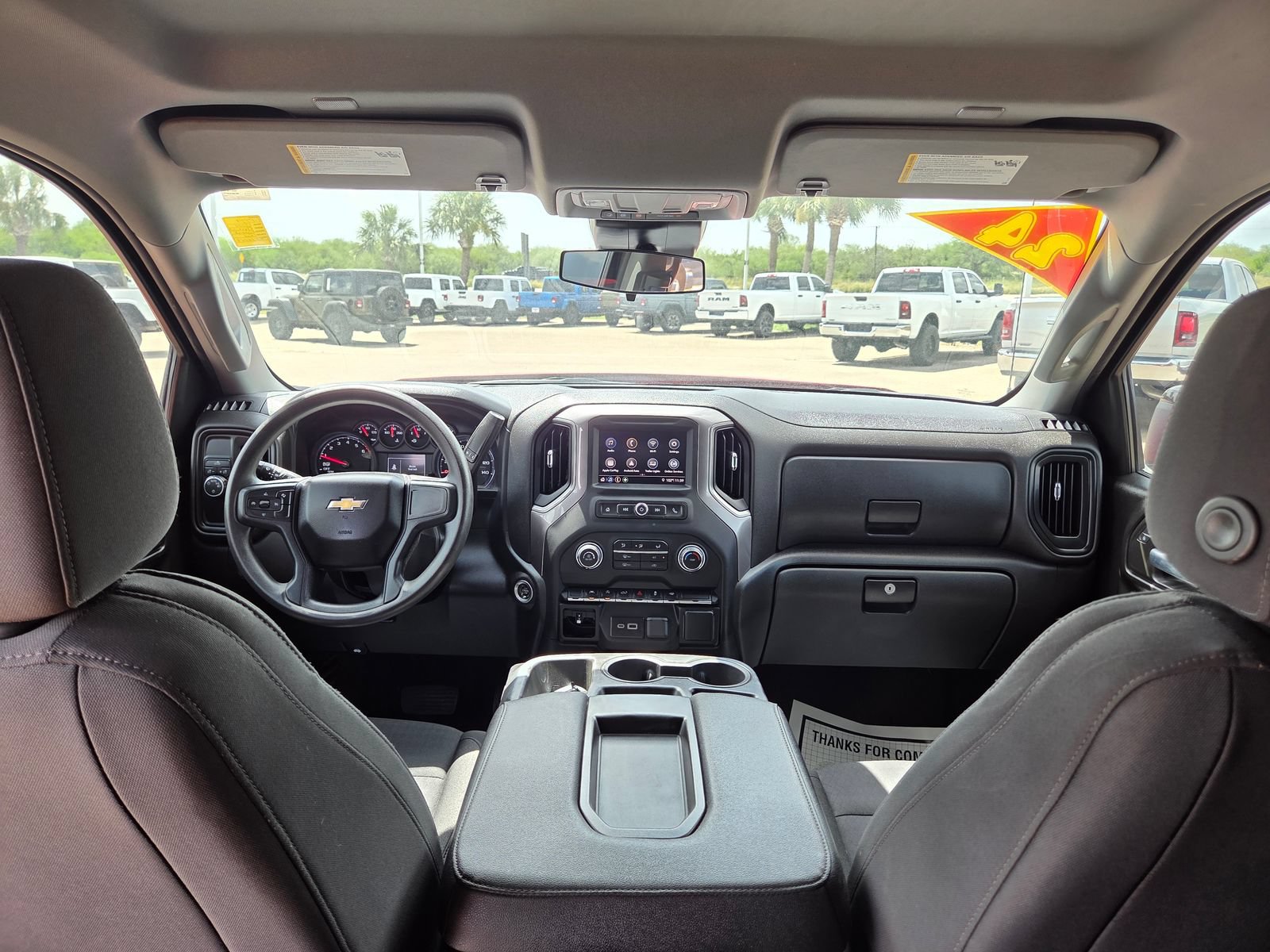 Used 2024 Chevrolet Silverado 1500 Custom w/ LPO, Dark Essentials Package RWD image 23
