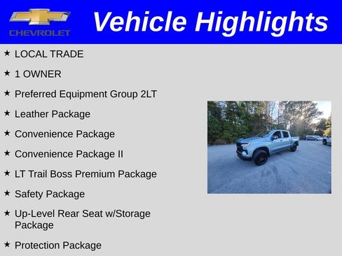 Certified 2024 Chevrolet Silverado 1500 LT Trail Boss w/ LT Trail Boss Premium Package image 2