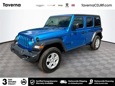 Used 2022 Jeep Wrangler Unlimited Sport S image 1