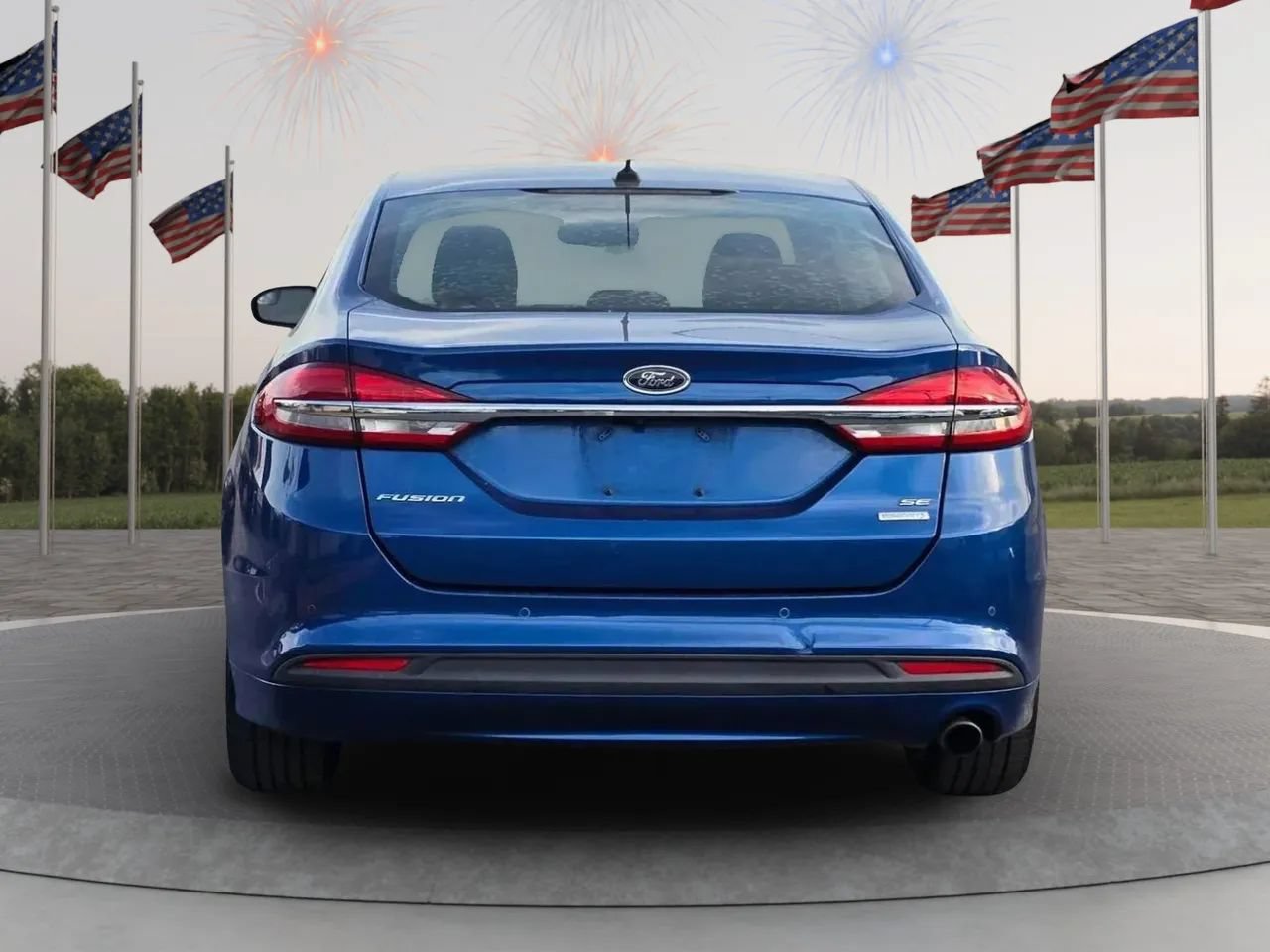 Used 2017 Ford Fusion SE w/ Fusion SE Technology Package FWD image 7