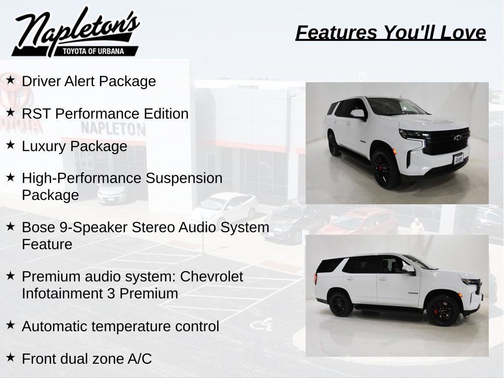 Used 2024 Chevrolet Tahoe RST w/ RST Performance Edition AWD/4WD image 6