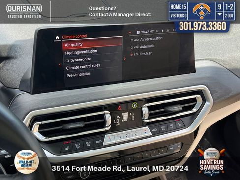 Used 2022 BMW X3 xDrive30i AWD/4WD image 14