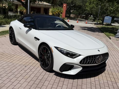 Used 2022 Mercedes-Benz SL 55 AMG 4MATIC image 48