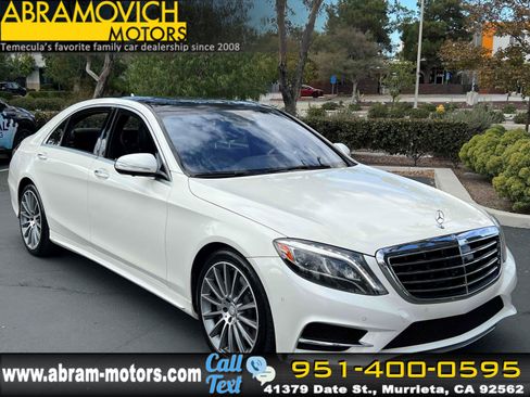 Used 2015 Mercedes-Benz S 550 Sedan image 1