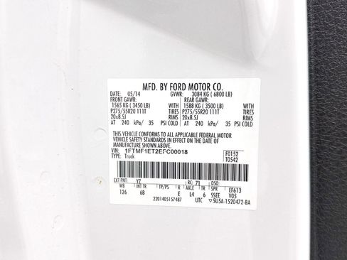 Used 2021 Ford F150 Lariat w/ Equipment Group 502A High image 29