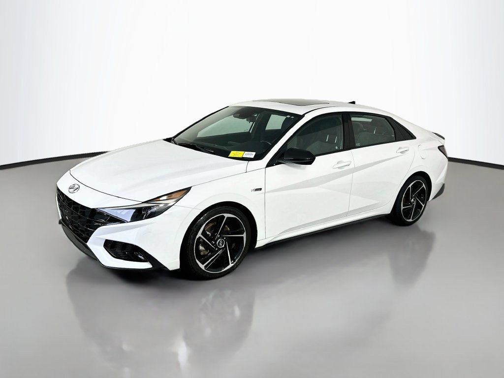 Used 2021 Hyundai Elantra N Line FWD image 3