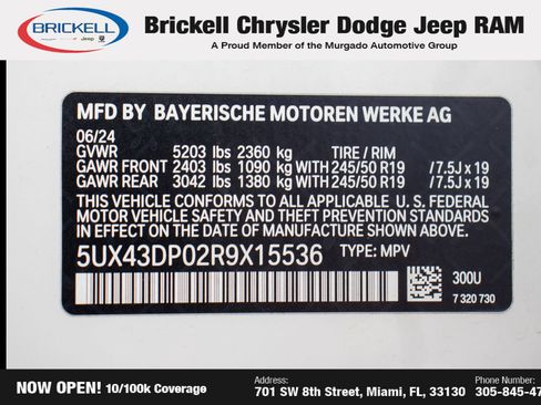Used 2024 BMW X3 sDrive30i w/ Convenience Package RWD image 37