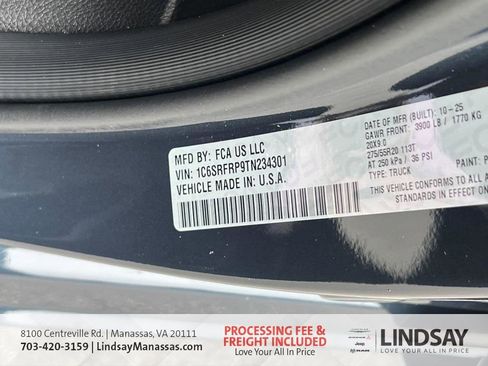 New 2026 RAM 1500 Laramie w/ Advanced Safety Group II AWD/4WD image 45