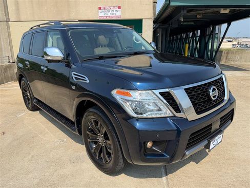 Used 2019 Nissan Armada Platinum w/ Captain's Chairs Package AWD/4WD image 9