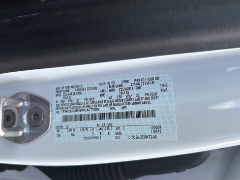 Used 2023 Ford Escape ST-Line w/ Tech Pack #1 FWD image 50