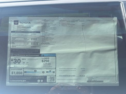 New 2026 Toyota Corolla Cross LE AWD/4WD image 25