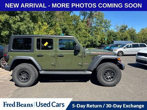 Used 2021 Jeep Wrangler Unlimited Rubicon w/ Xtreme Recon 35" Tire Package AWD/4WD image 2