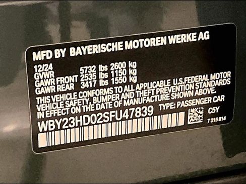 Certified 2025 BMW i4 eDrive40 w/ Premium Package image 33