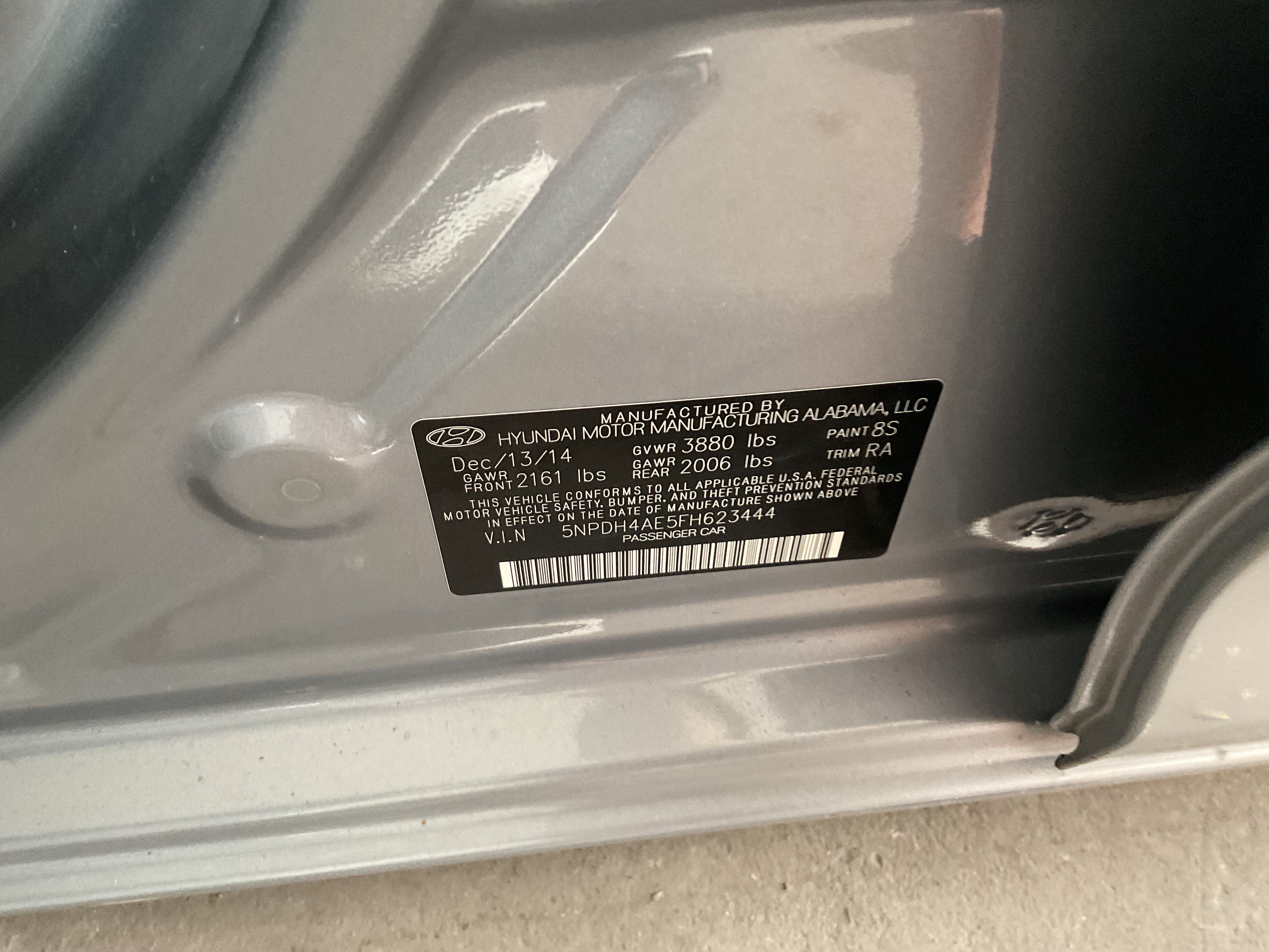 Used 2015 Hyundai Elantra SE w/ Option Group 02 FWD image 13