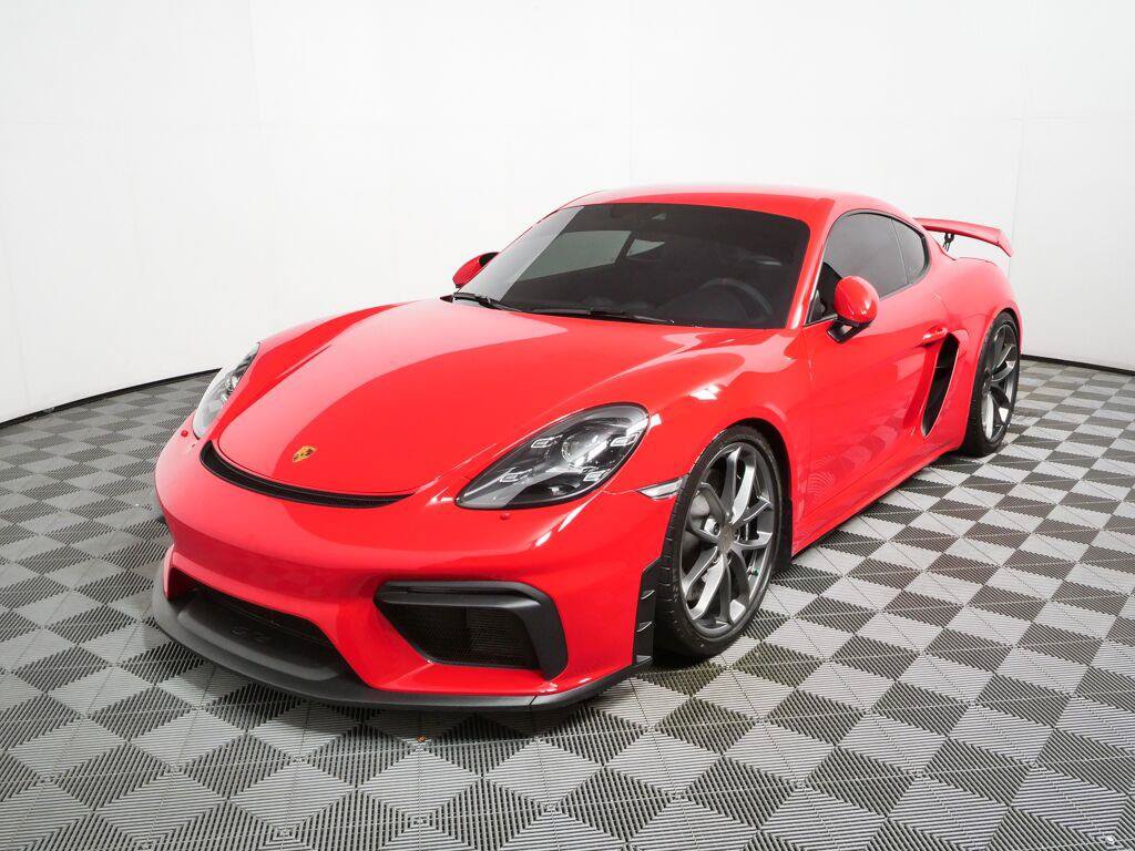 Certified 2021 Porsche 718 Cayman GT4 RWD image 1