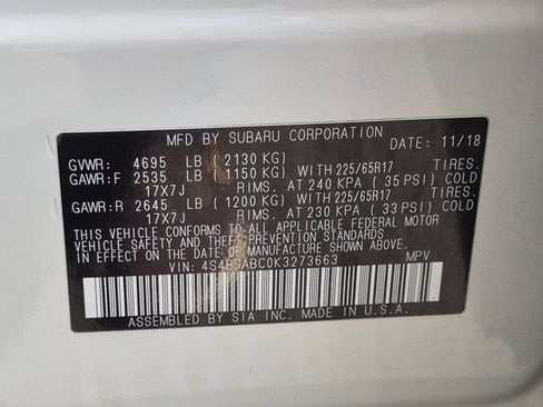 Used 2019 Subaru Outback 2.5i AWD/4WD image 37
