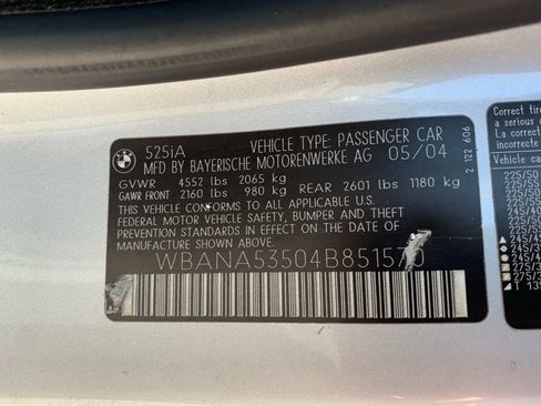 Used 2004 BMW 525i Sedan image 32