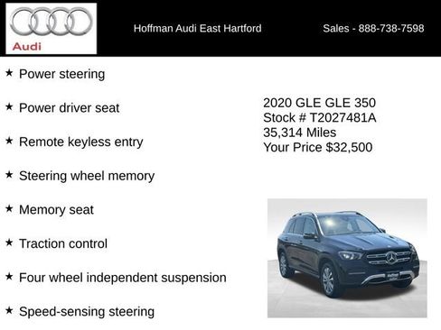 Used 2020 Mercedes-Benz GLE 350 4MATIC image 24