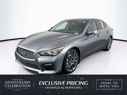 Used 2016 INFINITI Q50 Red Sport 400