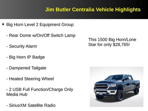 Used 2020 RAM 1500 Big Horn AWD/4WD image 16
