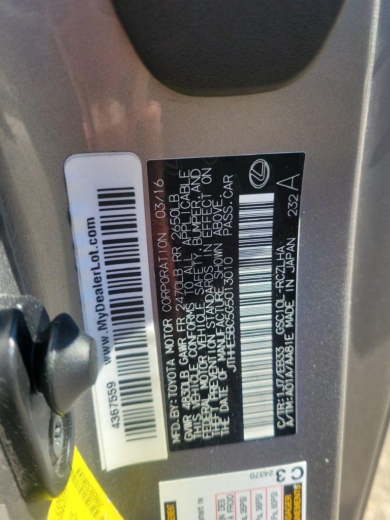 Used 2016 Lexus RC 350 RWD image 37