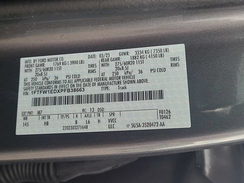 Used 2023 Ford F150 Lariat w/ Equipment Group 502A High AWD/4WD image 35