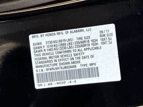 Used 2018 Honda Odyssey EX-L image 39