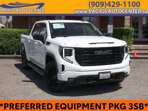 Used 2024 GMC Sierra 1500 Elevation w/ LPO, Elevation Black Package AWD/4WD image 1