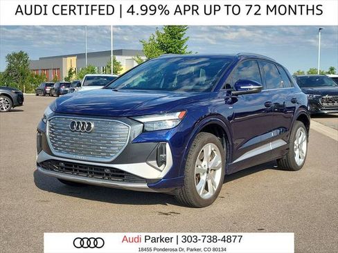 Certified 2023 Audi Q4 e-tron Premium Plus AWD/4WD image 4