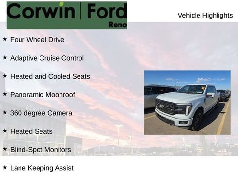 Used 2025 Ford F150 Lariat AWD/4WD image 6