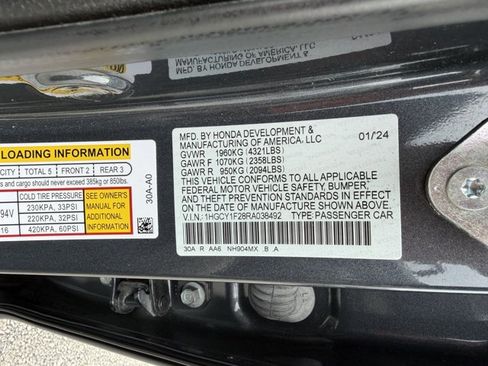 Used 2024 Honda Accord LX image 19