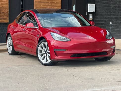 Used 2018 Tesla Model 3 Long Range AWD/4WD image 1