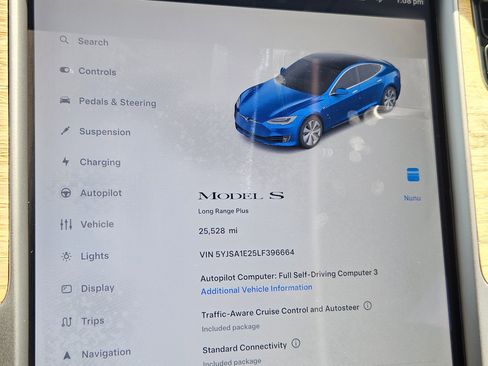 Used 2020 Tesla Model S Long Range Plus AWD/4WD image 15