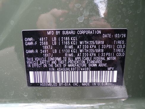 New 2026 Subaru Crosstrek 2.5i Limited AWD/4WD image 29