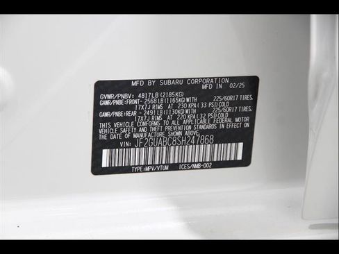 Used 2025 Subaru Crosstrek 2.0i image 22