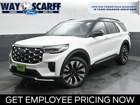New 2026 Ford Explorer Platinum w/ LUX Leather Package AWD/4WD image 1