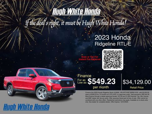 Used 2023 Honda Ridgeline RTL-E image 3