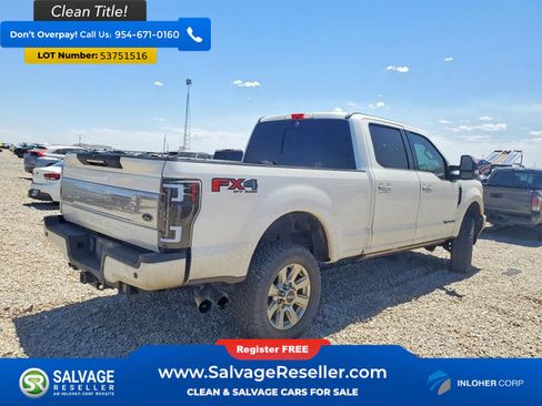 Used 2017 Ford F250 Platinum w/ FX4 Off-Road Package AWD/4WD image 4