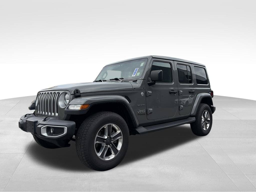 Used 2021 Jeep Wrangler Unlimited Sahara AWD/4WD image 3
