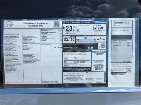 New 2026 Nissan Pathfinder Platinum FWD image 24