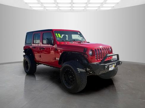Used 2018 Jeep Wrangler Unlimited Sport image 2