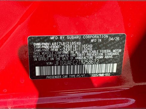 New 2026 Subaru Impreza 2.0i Sport AWD/4WD image 39