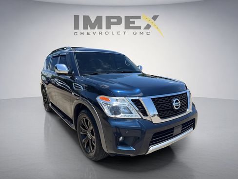 Used 2018 Nissan Armada Platinum w/ Interior Lighting Package RWD image 7