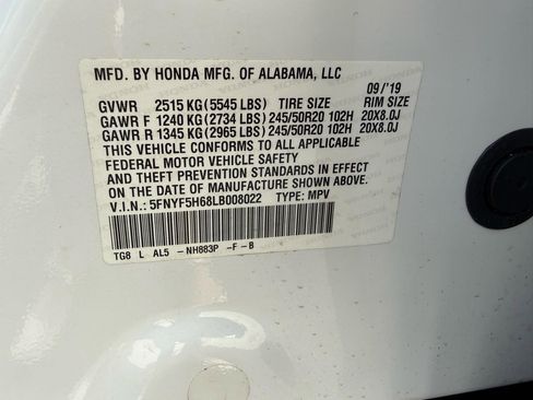 Used 2020 Honda Pilot Touring image 54