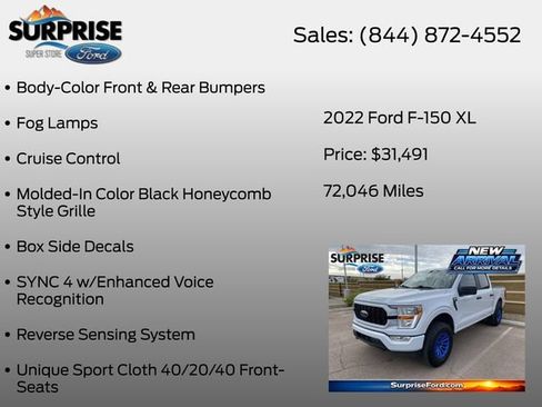 Used 2022 Ford F150 XL w/ STX Appearance Package AWD/4WD image 16