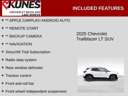 Used 2025 Chevrolet TrailBlazer LT FWD image 2