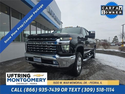 Used 2022 Chevrolet Silverado 2500 LTZ w/ Snow Plow Prep/Camper Package AWD/4WD image 1