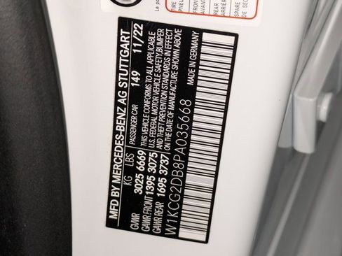 Certified 2023 Mercedes-Benz EQS 450+ Sedan image 27